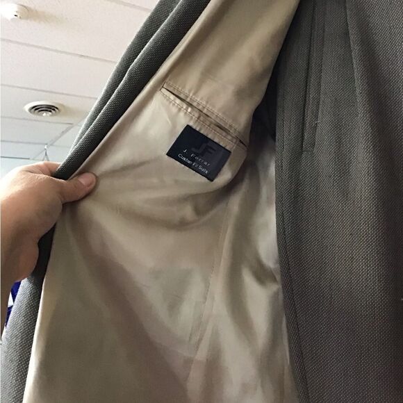 J Ferrar men's grey suit 36/34 - Picture 2 of 4